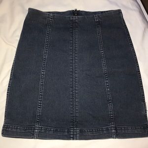 Free People Denim Skirt